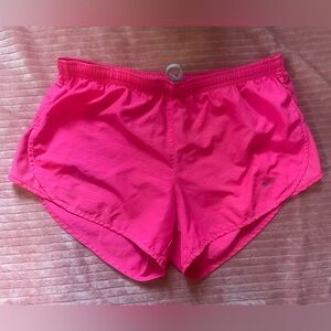 Hot pink women’s Nike shorts